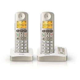 Téléphone sans fil avec répondeur perle Philips XL3052C/FR Fast telefon