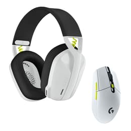 Logitech G305 noise Cancelling gaming wireless Hörlurar med microphone - Vit