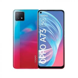 Oppo A73 5G 128GB - Blå - Olåst - Dual-SIM