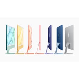 iMac 24-tum Retina () Apple M3 GHz - 256 GB SSD - 8GB AZERTY - Fransk