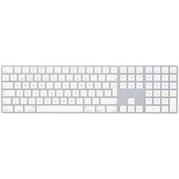 Magic Keyboard (2017) Sifferplatta Trådlös - Vit - QWERTY - Italiensk