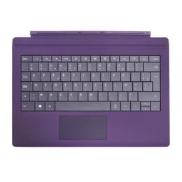 Microsoft Keyboard AZERTY Wireless Bakgrundsbelyst tangentbord Type Cover Surface Pro 3