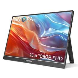 15.6-tum Arzopa A1 Gamut 1920 x 1080 LED Monitor Svart