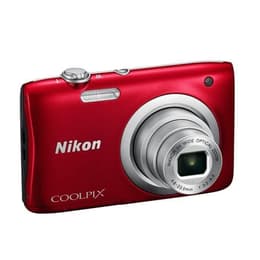 Nikon Coolpix A100 Kompakt 20.1 - Röd