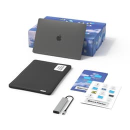 MacBook Air 13" (2020) - Apple M1 med 8-kärnig CPU och 7-kärnig grafikprocessor - 8GB RAM - SSD 256GB - QWERTY - Engelsk