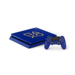 PlayStation 4 Slim 500GB - Blå - Begränsad upplaga Days of Play Blue