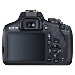 Canon EOS 2000D - Svart + Canon Zoom Lens EF-S 18-55mm f/3.5-5.6 IS II + Canon EF-S 55-250mm f/4.0-5.6 IS f/3.5-5.6 + f/4.0-5.6