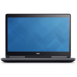 Dell Precision 7720 17-tum (2017) - Core i7-7820HQ - 8GB - SSD 256 GB QWERTZ - Tysk