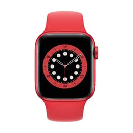 Apple Watch Series 6 (2020) GPS + Mobilnät 40 mm - Aluminium Röd