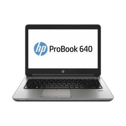 HP ProBook 640 G1 14-tum (2014) - Core i5-4340M - 16GB - SSD 240 GB QWERTY - Engelsk