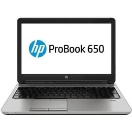 HP ProBook 650 G5 15-tum (2018) - Core i5-8265U - 8GB - SSD 256 GB AZERTY - Fransk