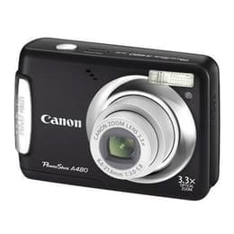 Canon PowerShot A480 Kompakt 10 - Svart
