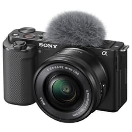 Reflex ZV-E10 vlog - Svart + Sony E PZ 16-50mm f/3.5-5.6 OSS f/3.5-5.6