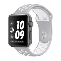 Apple Watch (Series 3) 2017 GPS 38 - Aluminium Grå utrymme - Sport Nike