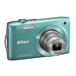 Nikon S3300 Kompakt 16 - Grön