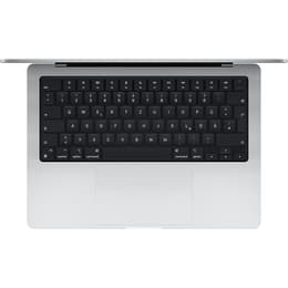 MacBook Air 15" (2023) - Apple M2 med 8-kärnig CPU och 10-kärnig grafikprocessor - 8GB RAM - SSD 256GB - QWERTZ - Tysk