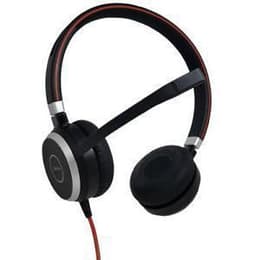 Jabra HSC 017 noise Cancelling kabelansluten Hörlurar med microphone - Svart/Röd