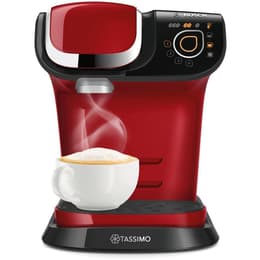 Espresso med kapslar Tassimo kompatibel Bosch My Way TAS6004 L - Röd