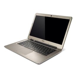 Acer Aspire S3 13-tum (2011) - Core i3-3227U - 4GB - SSD 16 GB + HDD 500 GB AZERTY - Fransk