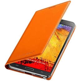 Skal Galaxy Note 3 - Läder - Apelsin