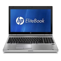 HP EliteBook 8560P 15-tum (2011) - Core i5-2520M - 4GB - SSD 128 GB QWERTY - Engelsk