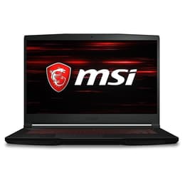 MSI GF63 8RD-217FR 15"-tum - Core i5-8300H - 16GB - SSD 1 TBGB NVIDIA GeForce GTX 1050 Ti AZERTY - Fransk