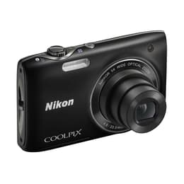 Nikon Coolpix S3100 Kompakt 14 - Svart