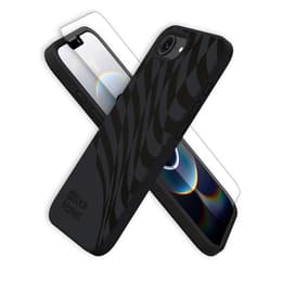 Back Market Skal iPhone 16e och skyddsskärm - Återvunnen plast - Svart
