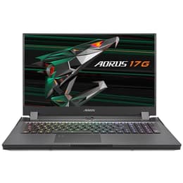 Gigabyte Aorus 17G KD 17-tum (2021) - Core i7 - Gen 11 (H) - 32GB - SSD 512 GB QWERTZ - Tysk