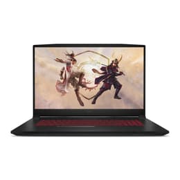 MSI Katana GF76 11SC-416FR 17"-tum - Core i5-11400H - 16GB - SSD 512 GBGB NVIDIA GeForce GTX 1650 AZERTY - Fransk