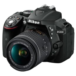 Reflex - Nikon D5300 Svart + objektivö Nikon AF-P DX Nikkor 18-55mm f/3.5-5.6G VR