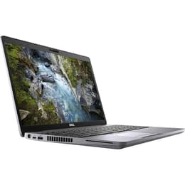 Dell Precision 3550 15-tum (2020) - Core i5 - Gen 10 (U) - 8GB - SSD 256 GB AZERTY - Fransk