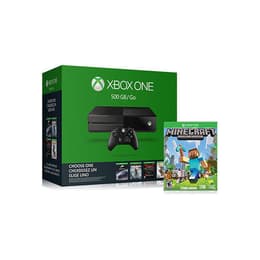 Xbox One 500GB - Svart + Minecraft