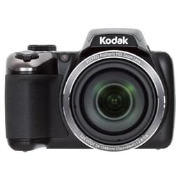 PixPro AZ525 - Svart + Kodak PixPro Aspheric HD Zoom Lens 52x Wide 24-1248mm f/2.8-5.6 f/2.8-5.6