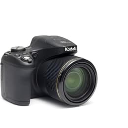 PixPro AZ525 - Svart + Kodak PixPro Aspheric HD Zoom Lens 52x Wide 24-1248mm f/2.8-5.6 f/2.8-5.6