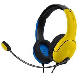 Pdp LVL40 gaming kabelansluten Hörlurar med microphone - Blå/Gul