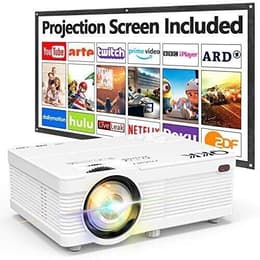 Qkk AK-81 Projektor 6400 Lumen - Vit