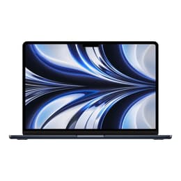 MacBook Air 13" (2022) - Apple M2 med 8-kärnig CPU och 8-kärnig grafikprocessor - 8GB RAM - SSD 256GB - Standardskärm - QWERTY - Finsk