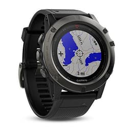 Garmin Smart Watch Fēnix 5X Saphire HR GPS - Svart