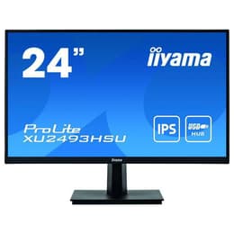 24-tum Iiyama ProLite XU2493HSU-B1 1920x1080 LCD Monitor Svart