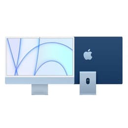 iMac 24-tum Retina (Mitten av 2021) M1 3,2GHz - SSD 256 GB - 8GB QWERTY - Engelsk (US)