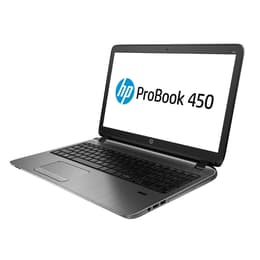 HP ProBook 450 G3 15-tum (2015) - Core i5-6200U - 8GB - SSD 256 GB QWERTZ - Tysk