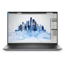Dell Precision 5560 15-tum (2021) - Core i7 - Gen 11 (H) - 8GB - SSD 512 GB QWERTY - Italiensk