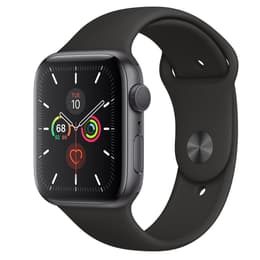 Apple Watch (Series 2) 2016 GPS 42 - Aluminium Grå - Sportband Svart
