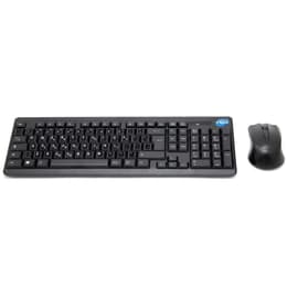 Simpletek Keyboard QWERTY Italiensk Wireless Mouse + Keyboard with Stickers 1000 DPI 2.4G Nano reciever