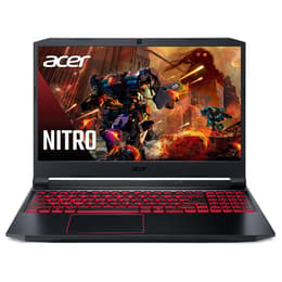 Acer Nitro 5 AN515-55 15"-tum - Core i7-10750H - 16GB - SSD 512 GBGB NVIDIA GeForce RTX 3050 AZERTY - Fransk
