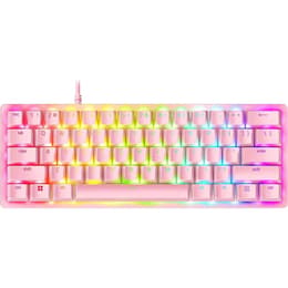 Razer Keyboard QWERTY Bakgrundsbelyst tangentbord Huntsman Mini 60% Quartz