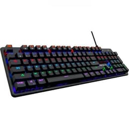 The G-Lab Keyboard AZERTY Fransk Bakgrundsbelyst tangentbord Keyz Carbon E