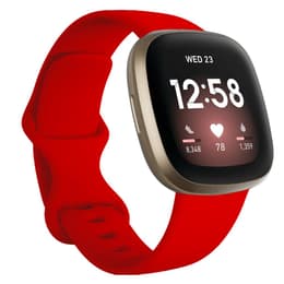 Fitbit Smart Watch Versa 3 HR GPS - Röd