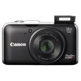Canon PowerShot SX230 HS Kompakt 12 - Svart